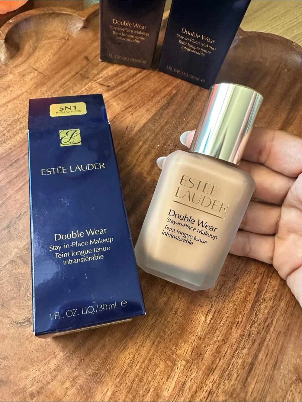 5N1 NEW Estee Lauder Double Wear Stay-in-Place Makeup - Rich Ginger